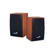 PARLANTES GENIUS SP-HF 160 USB 4W POWER MADERA